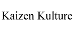 KAIZEN KULTURE trademark