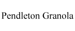 PENDLETON GRANOLA trademark