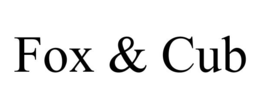 FOX & CUB trademark