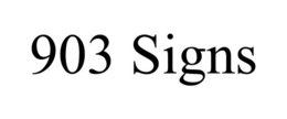 903 SIGNS trademark