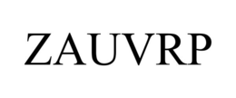 ZAUVRP trademark