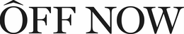 ÔFF NOW trademark