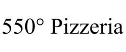 550° PIZZERIA trademark