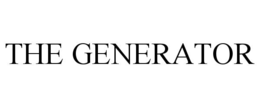 THE GENERATOR trademark