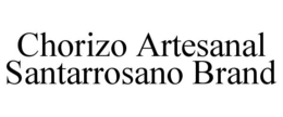 CHORIZO ARTESANAL SANTARROSANO BRAND trademark