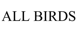 ALL BIRDS trademark