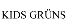 KIDS GRÜNS trademark