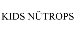 KIDS NÜTROPS trademark