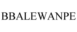 BBALEWANPE trademark