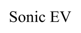 SONIC EV trademark