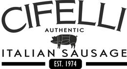 CIFELLI AUTHENTIC ITALIAN SAUSAGE EST. 1974 trademark