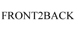 FRONT2BACK trademark