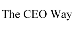 THE CEO WAY trademark
