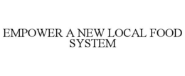EMPOWER A NEW LOCAL FOOD SYSTEM trademark