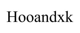 HOOANDXK trademark