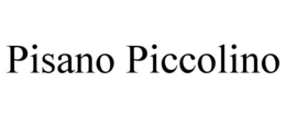 PISANO PICCOLINO trademark