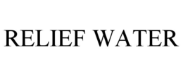 RELIEF WATER trademark