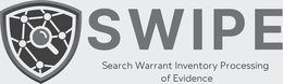 SWIPE SEARCH WARRANT INVENTORY PROCESSING OF EVIDENCE trademark