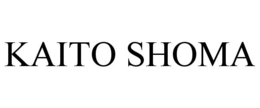 KAITO SHOMA trademark
