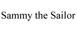 SAMMY THE SAILOR trademark