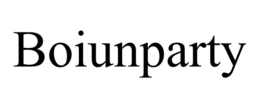BOIUNPARTY trademark
