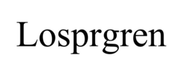 LOSPRGREN trademark