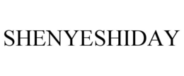 SHENYESHIDAY trademark