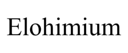 ELOHIMIUM trademark