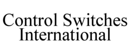 CONTROL SWITCHES INTERNATIONAL trademark