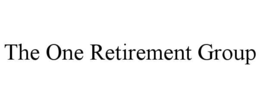 THE ONE RETIREMENT GROUP trademark