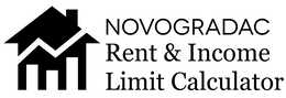 NOVOGRADAC RENT & INCOME LIMIT CALCULATOR trademark