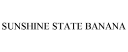 SUNSHINE STATE BANANA trademark