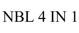 NBL 4 IN 1 trademark