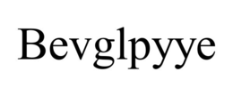 BEVGLPYYE trademark