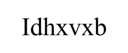 IDHXVXB trademark