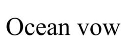 OCEAN VOW trademark
