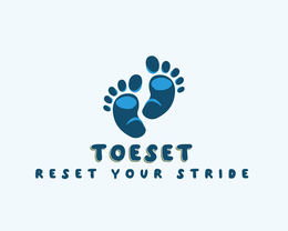 TOESET RESET YOUR STRIDE trademark