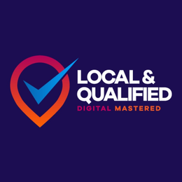 LOCAL & QUALIFIED DIGITAL MASTERED trademark