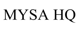 MYSA HQ trademark