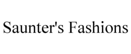 SAUNTER'S FASHIONS trademark