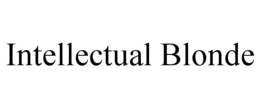 INTELLECTUAL BLONDE trademark