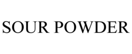 SOUR POWDER trademark