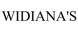 WIDIANA'S trademark