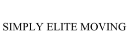 SIMPLY ELITE MOVING trademark