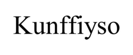 KUNFFIYSO trademark