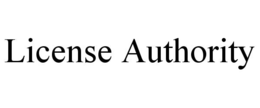 LICENSE AUTHORITY trademark