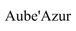 AUBE'AZUR trademark