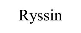 RYSSIN trademark