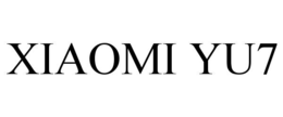XIAOMI YU7 trademark