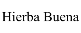 HIERBA BUENA trademark